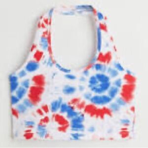 H & M Tie-Dye Halter Top
